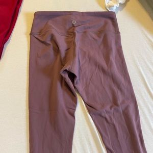 Crop Length reversible Lululemon leggings